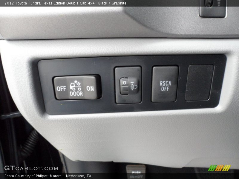 Controls of 2012 Tundra Texas Edition Double Cab 4x4