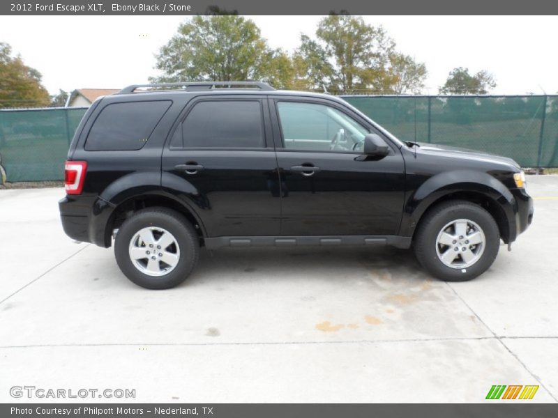 Ebony Black / Stone 2012 Ford Escape XLT