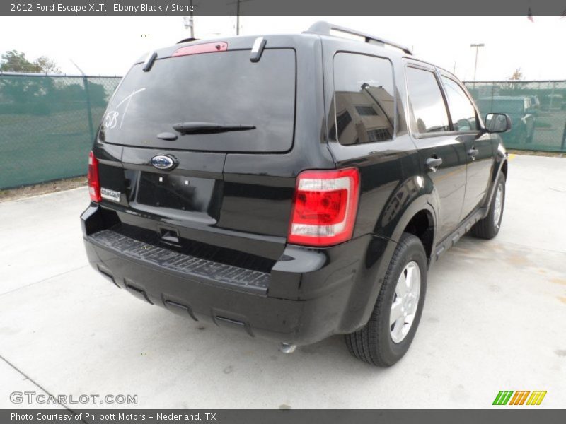 Ebony Black / Stone 2012 Ford Escape XLT