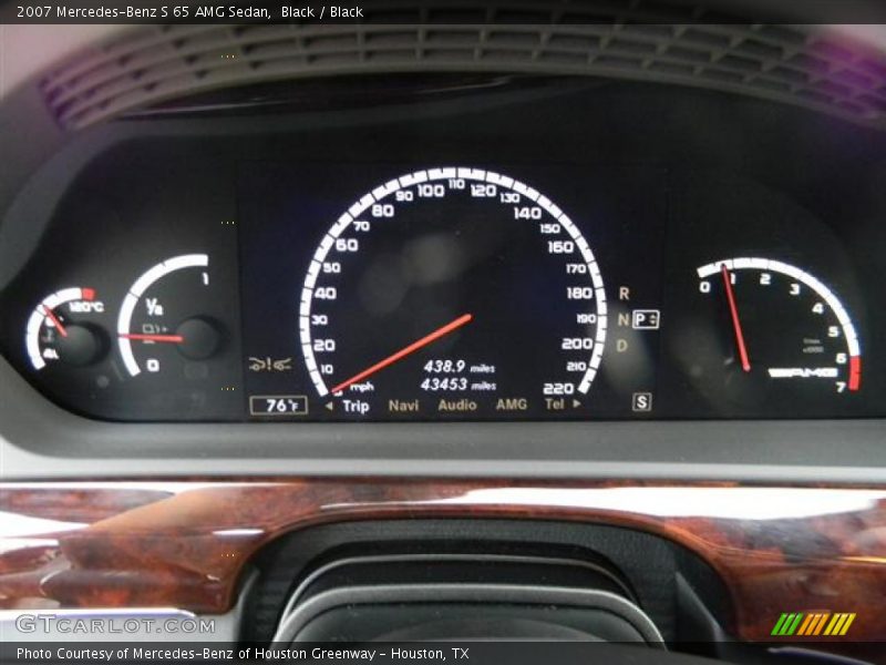  2007 S 65 AMG Sedan 65 AMG Sedan Gauges