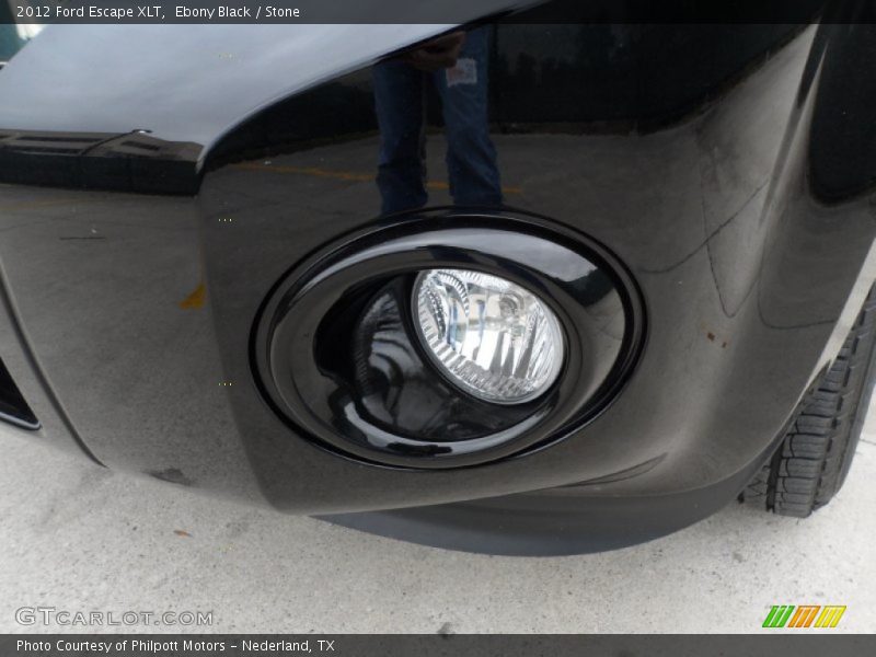 Ebony Black / Stone 2012 Ford Escape XLT