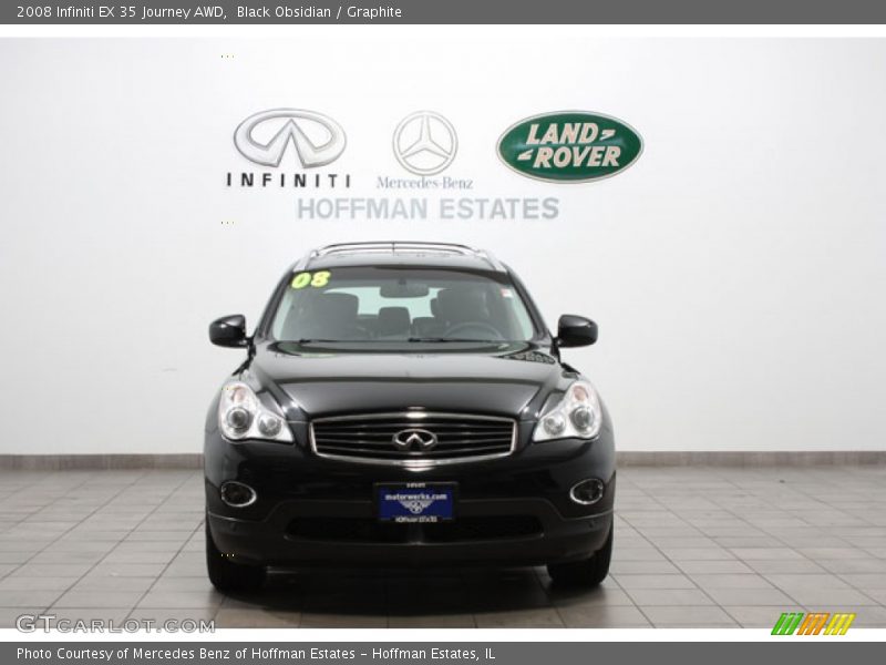 Black Obsidian / Graphite 2008 Infiniti EX 35 Journey AWD