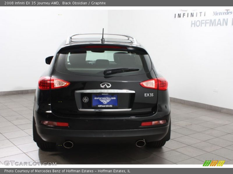 Black Obsidian / Graphite 2008 Infiniti EX 35 Journey AWD