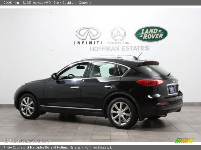 Black Obsidian / Graphite 2008 Infiniti EX 35 Journey AWD