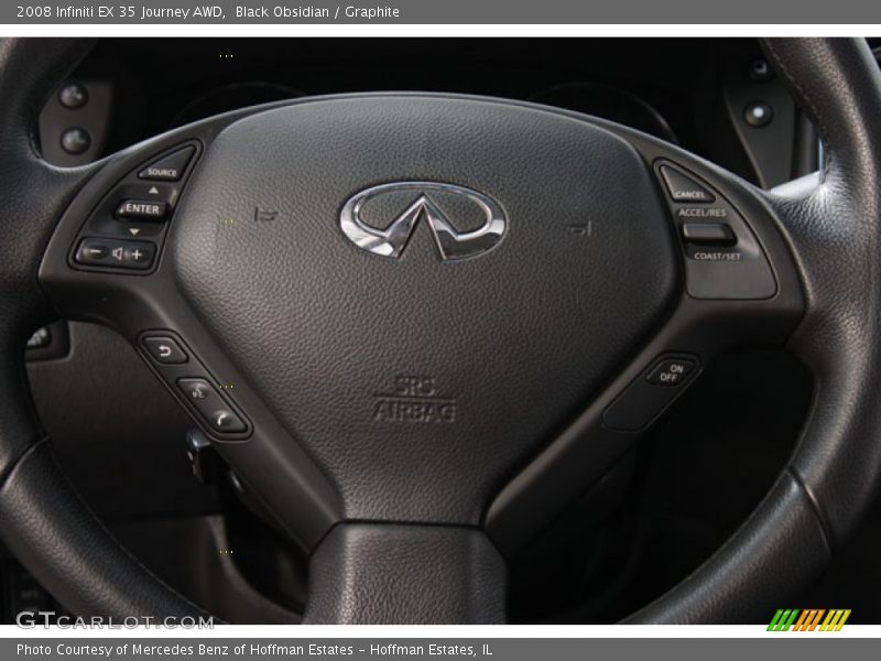Black Obsidian / Graphite 2008 Infiniti EX 35 Journey AWD