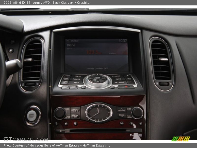 Black Obsidian / Graphite 2008 Infiniti EX 35 Journey AWD