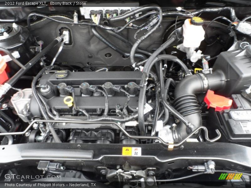Ebony Black / Stone 2012 Ford Escape XLT