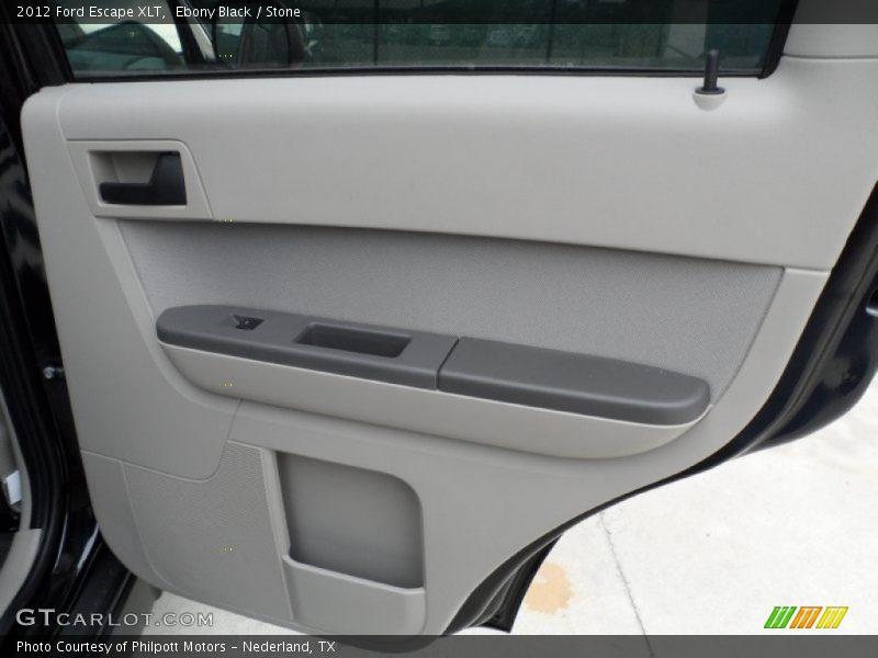 Ebony Black / Stone 2012 Ford Escape XLT