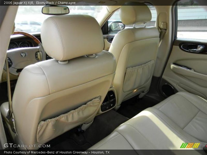 Ebony Black / Champagne 2006 Jaguar XJ XJ8
