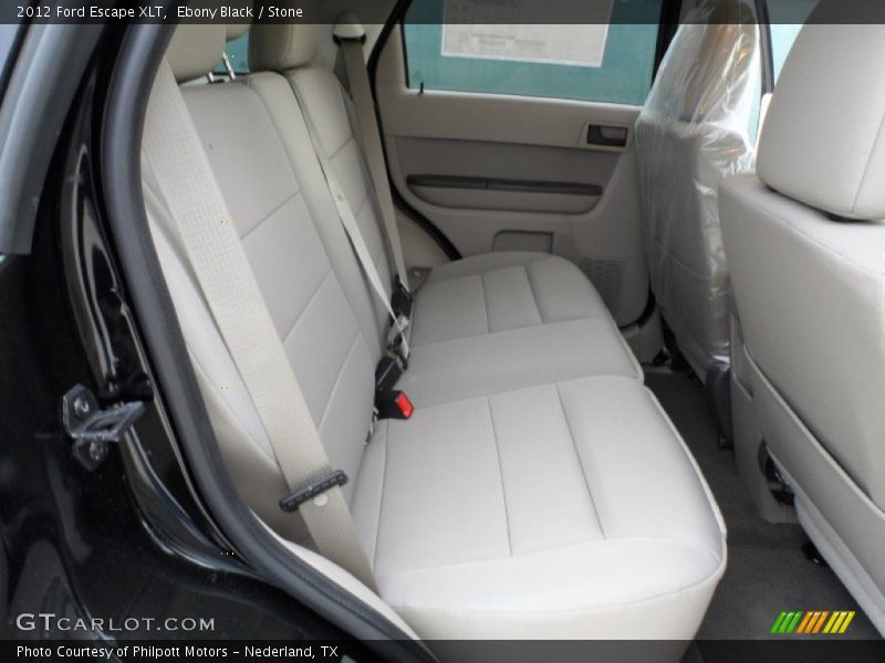 Ebony Black / Stone 2012 Ford Escape XLT