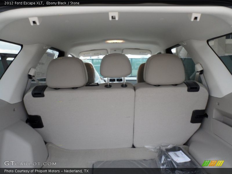 Ebony Black / Stone 2012 Ford Escape XLT