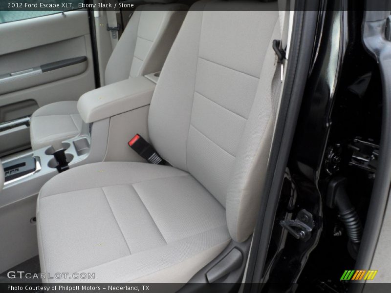 Ebony Black / Stone 2012 Ford Escape XLT