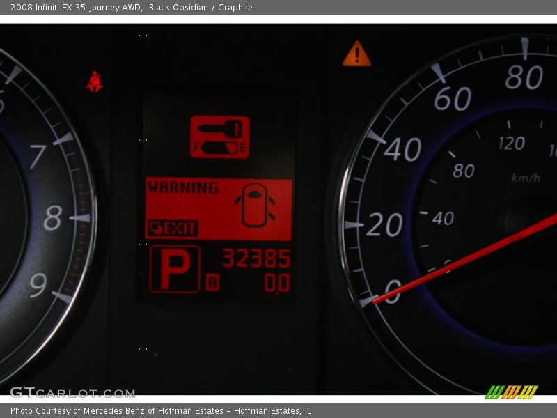 Black Obsidian / Graphite 2008 Infiniti EX 35 Journey AWD