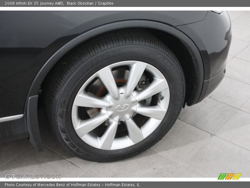 Black Obsidian / Graphite 2008 Infiniti EX 35 Journey AWD