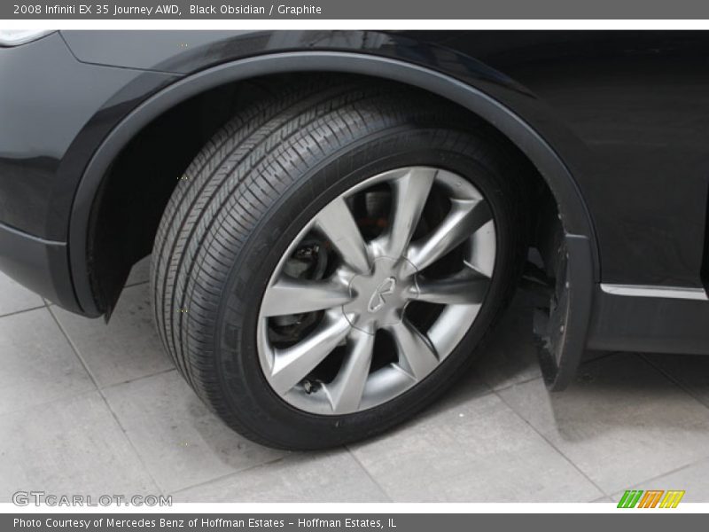 Black Obsidian / Graphite 2008 Infiniti EX 35 Journey AWD