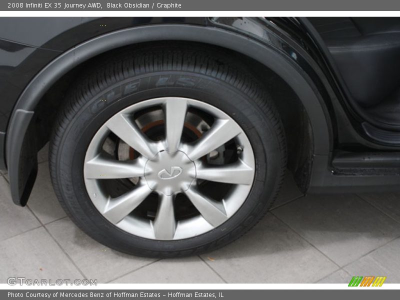 Black Obsidian / Graphite 2008 Infiniti EX 35 Journey AWD