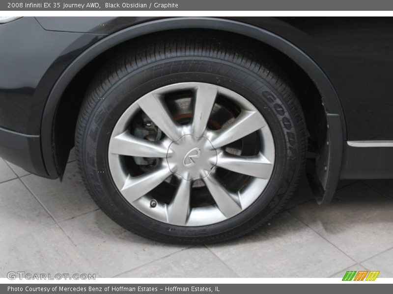 Black Obsidian / Graphite 2008 Infiniti EX 35 Journey AWD