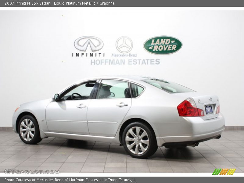 Liquid Platinum Metallic / Graphite 2007 Infiniti M 35x Sedan