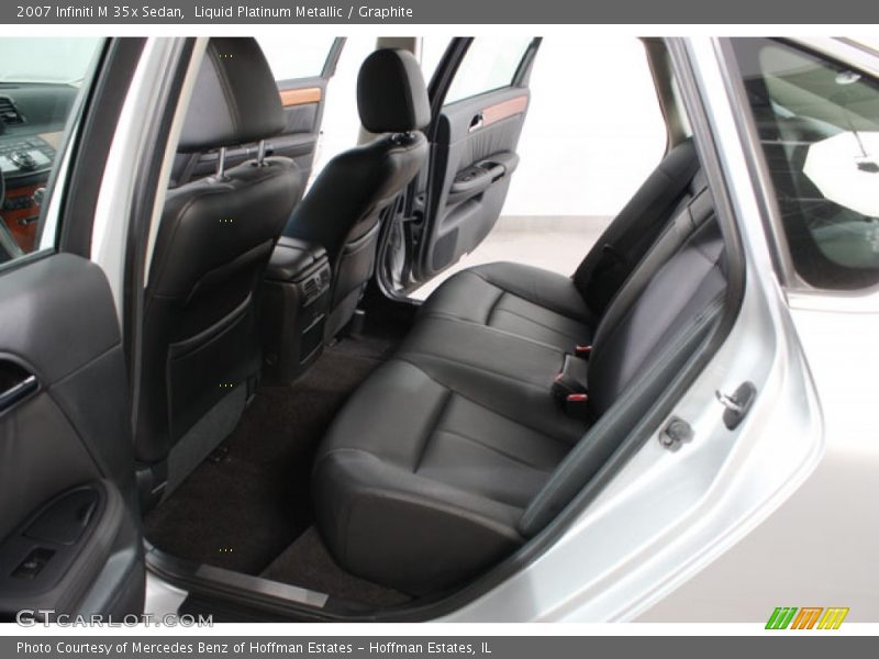 Liquid Platinum Metallic / Graphite 2007 Infiniti M 35x Sedan