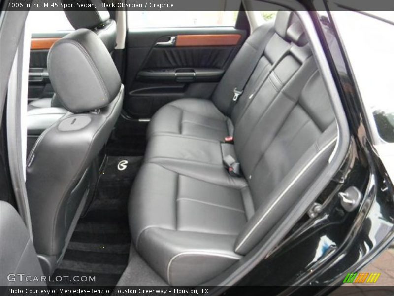 Black Obsidian / Graphite 2006 Infiniti M 45 Sport Sedan