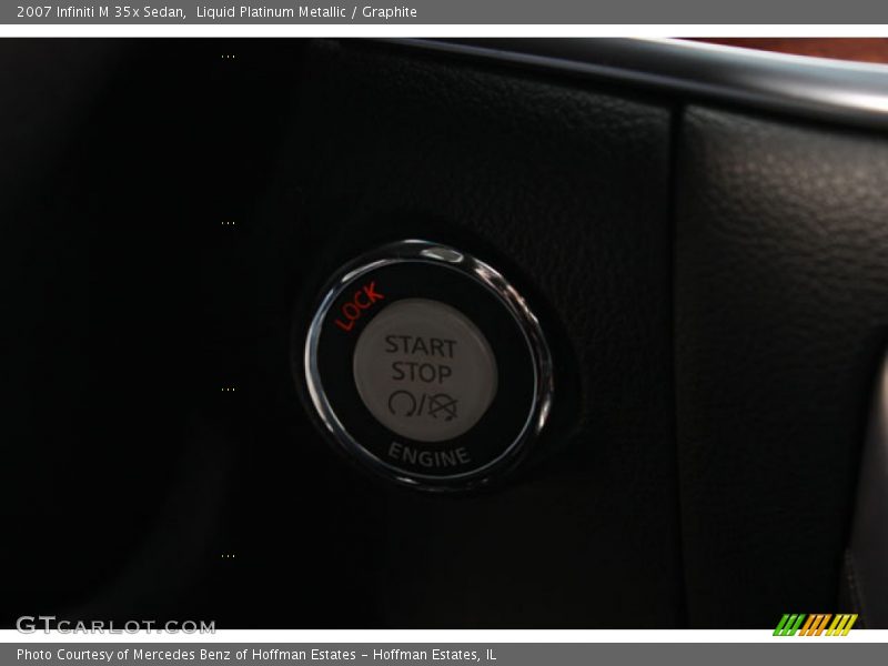 Liquid Platinum Metallic / Graphite 2007 Infiniti M 35x Sedan