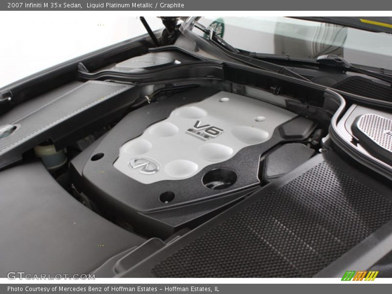 Liquid Platinum Metallic / Graphite 2007 Infiniti M 35x Sedan
