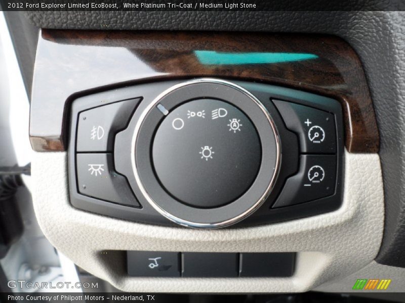 Controls of 2012 Explorer Limited EcoBoost