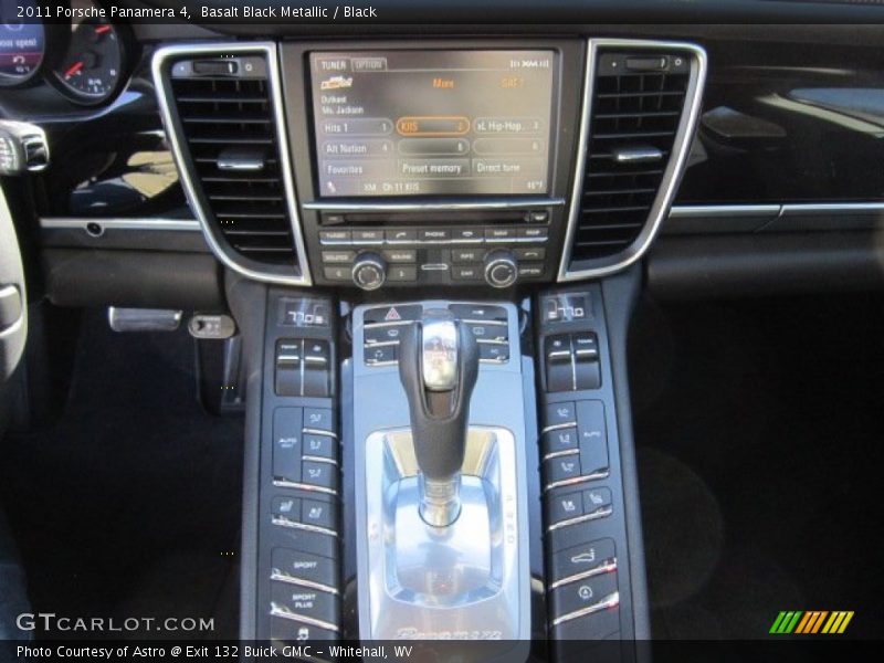 Basalt Black Metallic / Black 2011 Porsche Panamera 4
