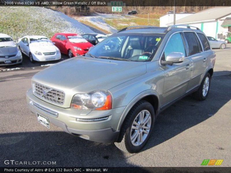 Willow Green Metallic / Off Black 2008 Volvo XC90 V8 AWD