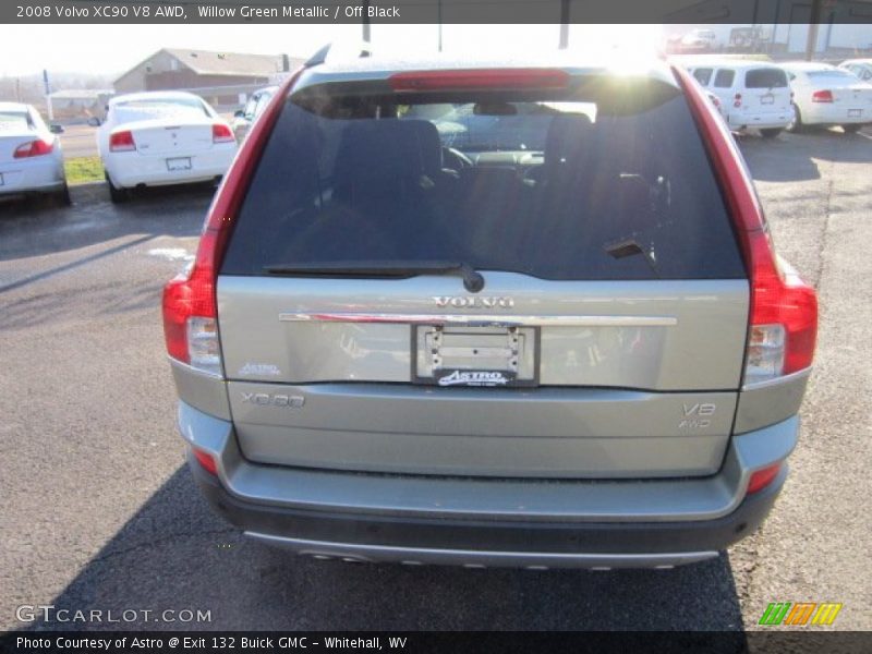 Willow Green Metallic / Off Black 2008 Volvo XC90 V8 AWD