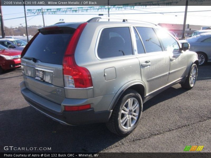 Willow Green Metallic / Off Black 2008 Volvo XC90 V8 AWD