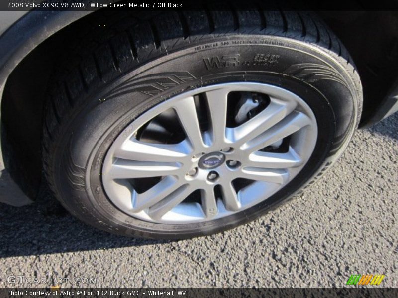 Willow Green Metallic / Off Black 2008 Volvo XC90 V8 AWD