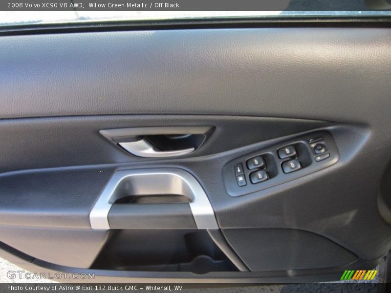 Willow Green Metallic / Off Black 2008 Volvo XC90 V8 AWD