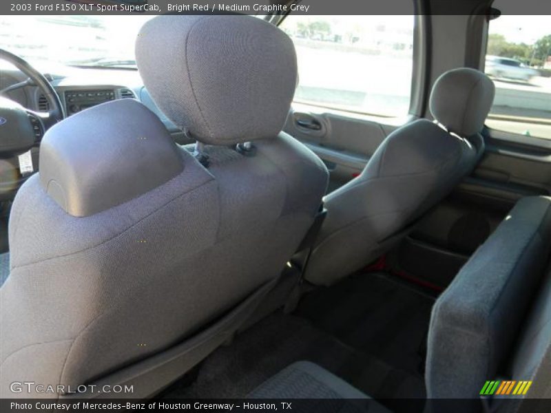 Bright Red / Medium Graphite Grey 2003 Ford F150 XLT Sport SuperCab