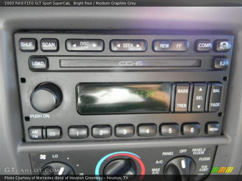 Audio System of 2003 F150 XLT Sport SuperCab