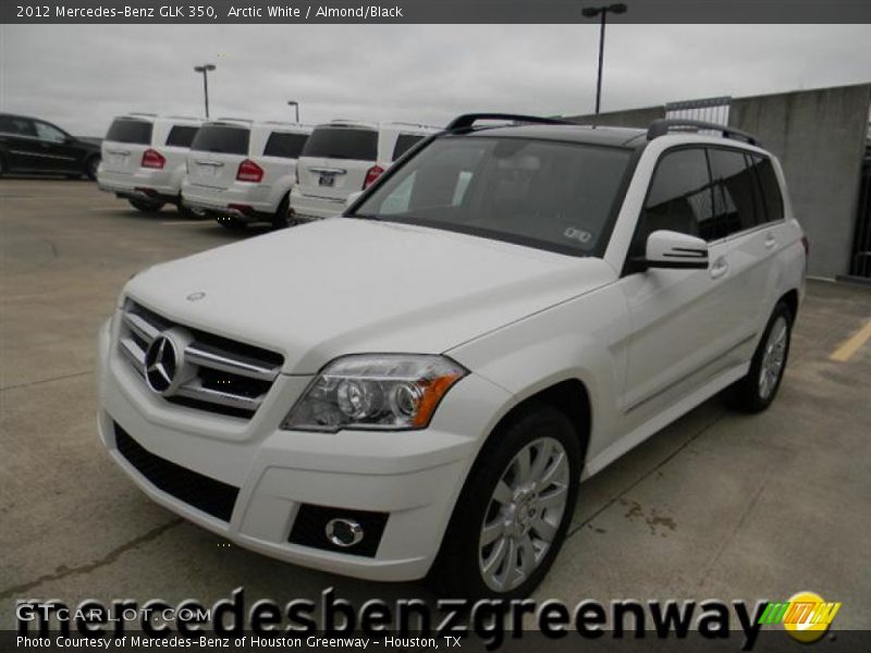 Arctic White / Almond/Black 2012 Mercedes-Benz GLK 350
