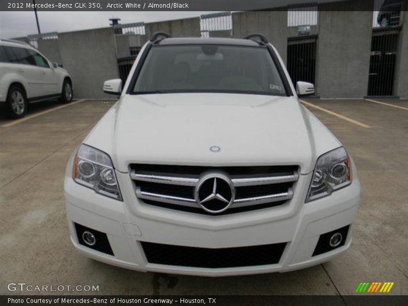 Arctic White / Almond/Black 2012 Mercedes-Benz GLK 350