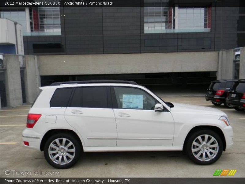 Arctic White / Almond/Black 2012 Mercedes-Benz GLK 350
