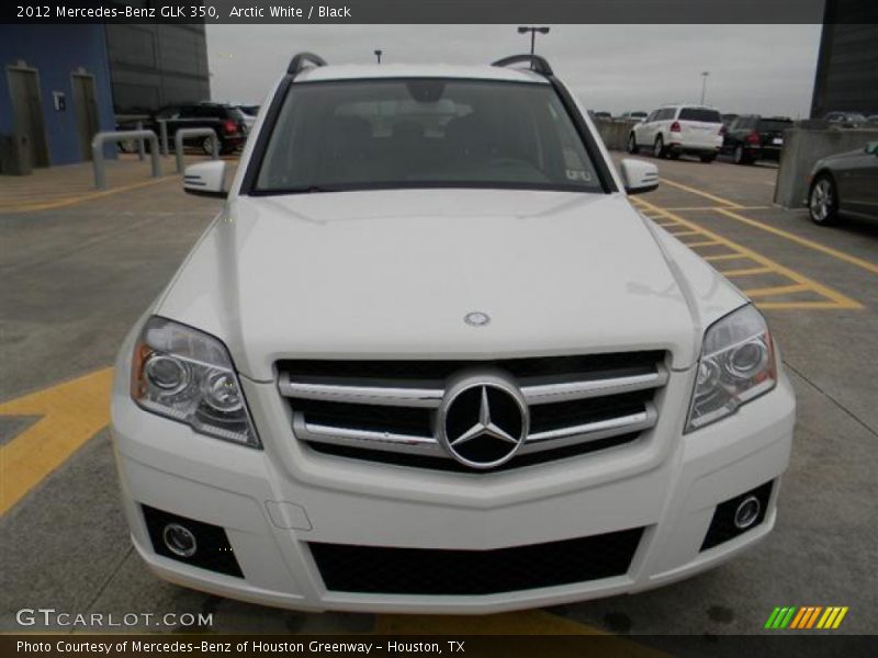 Arctic White / Black 2012 Mercedes-Benz GLK 350