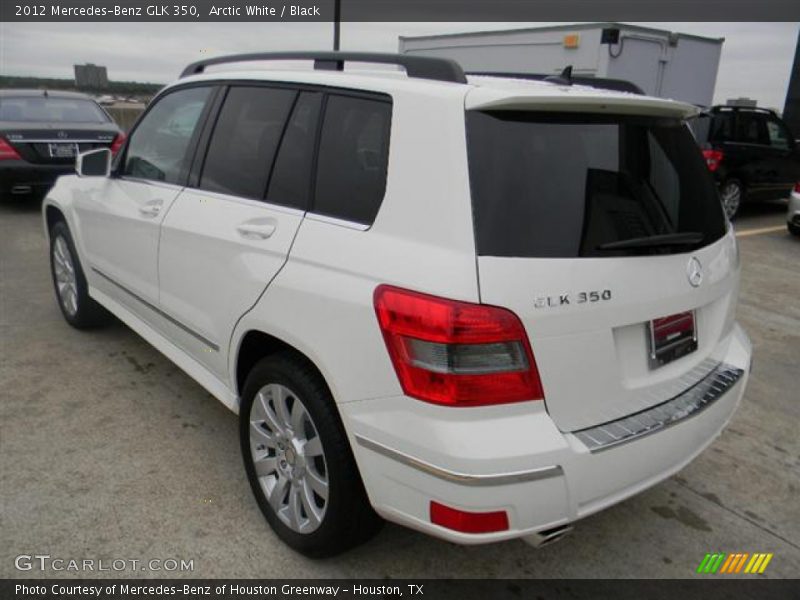 Arctic White / Black 2012 Mercedes-Benz GLK 350