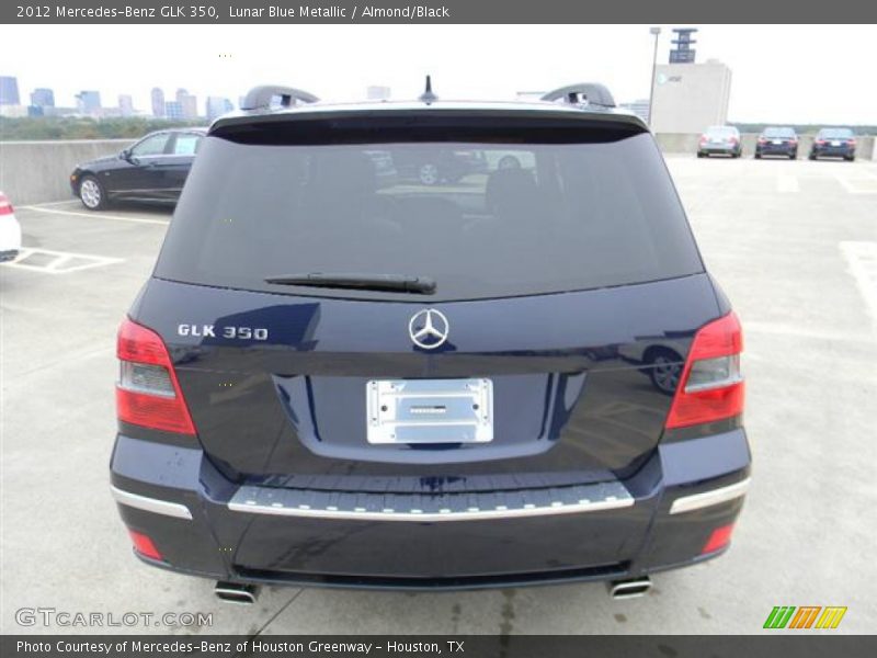 Lunar Blue Metallic / Almond/Black 2012 Mercedes-Benz GLK 350