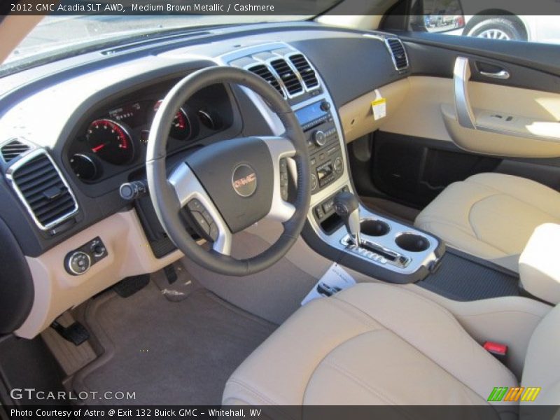 Cashmere Interior - 2012 Acadia SLT AWD 