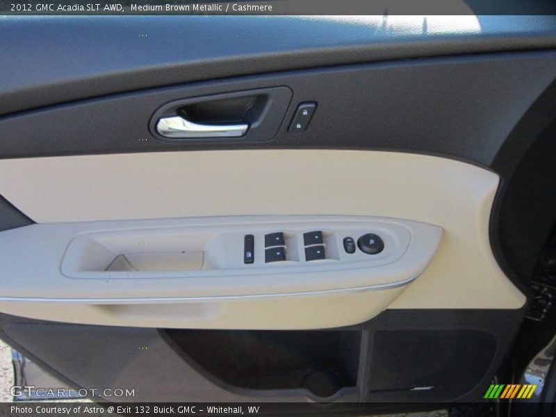 Medium Brown Metallic / Cashmere 2012 GMC Acadia SLT AWD