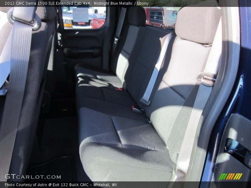 Midnight Blue Metallic / Ebony 2012 GMC Sierra 1500 SLE Extended Cab 4x4