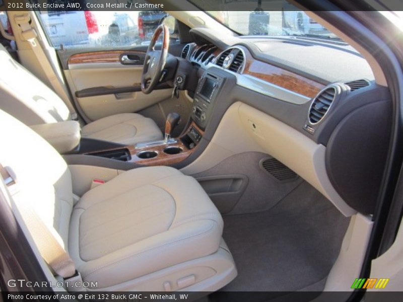 Cocoa Metallic / Cashmere 2012 Buick Enclave AWD