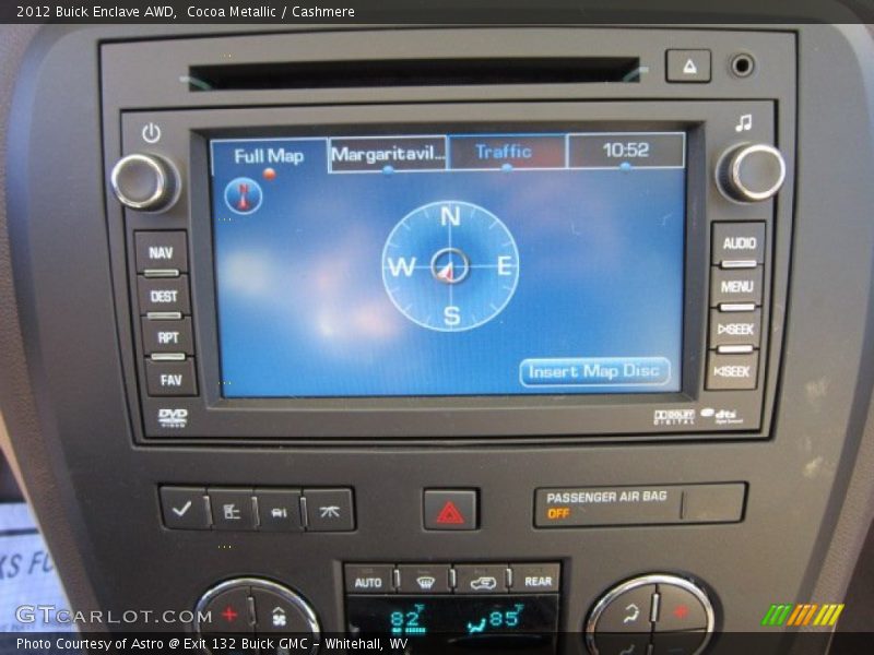 Cocoa Metallic / Cashmere 2012 Buick Enclave AWD