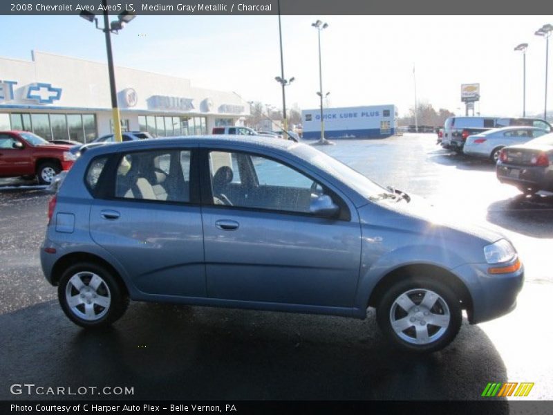 Medium Gray Metallic / Charcoal 2008 Chevrolet Aveo Aveo5 LS