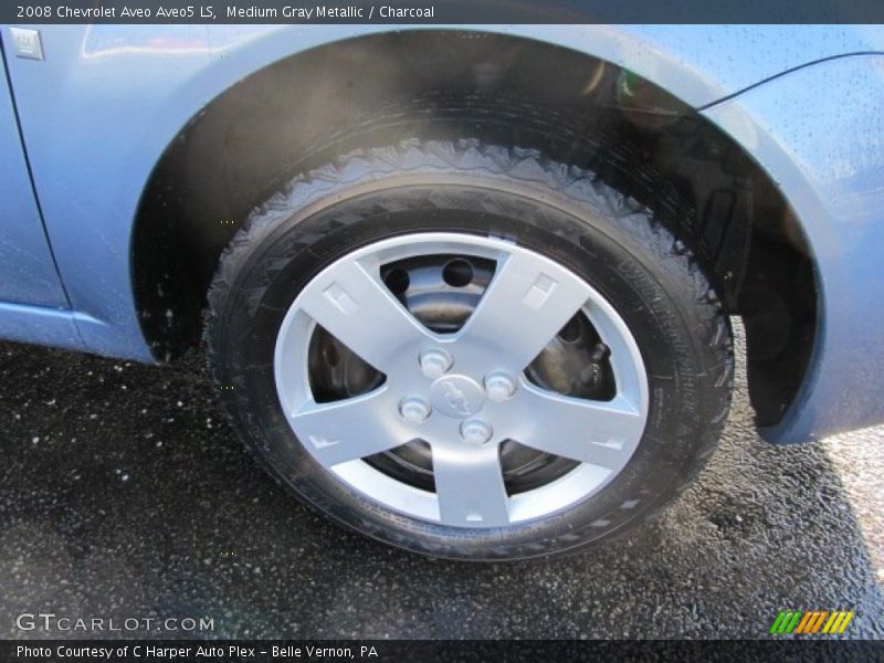 Medium Gray Metallic / Charcoal 2008 Chevrolet Aveo Aveo5 LS
