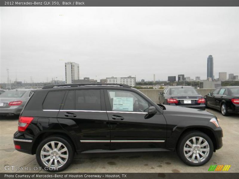 Black / Black 2012 Mercedes-Benz GLK 350