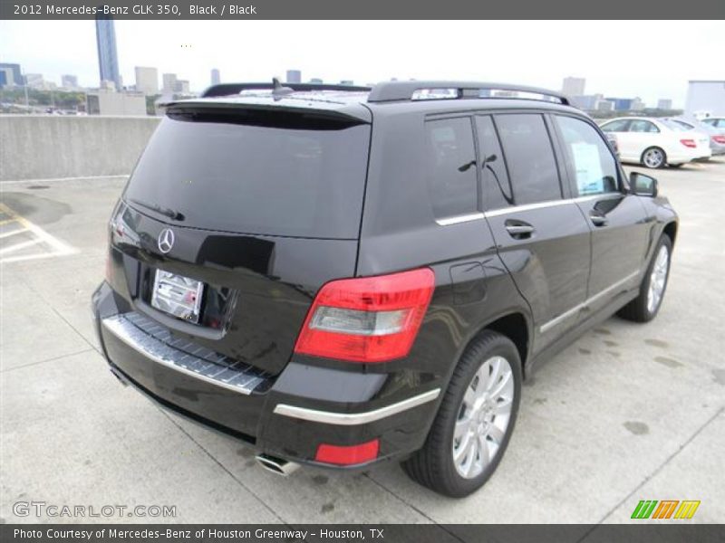 Black / Black 2012 Mercedes-Benz GLK 350